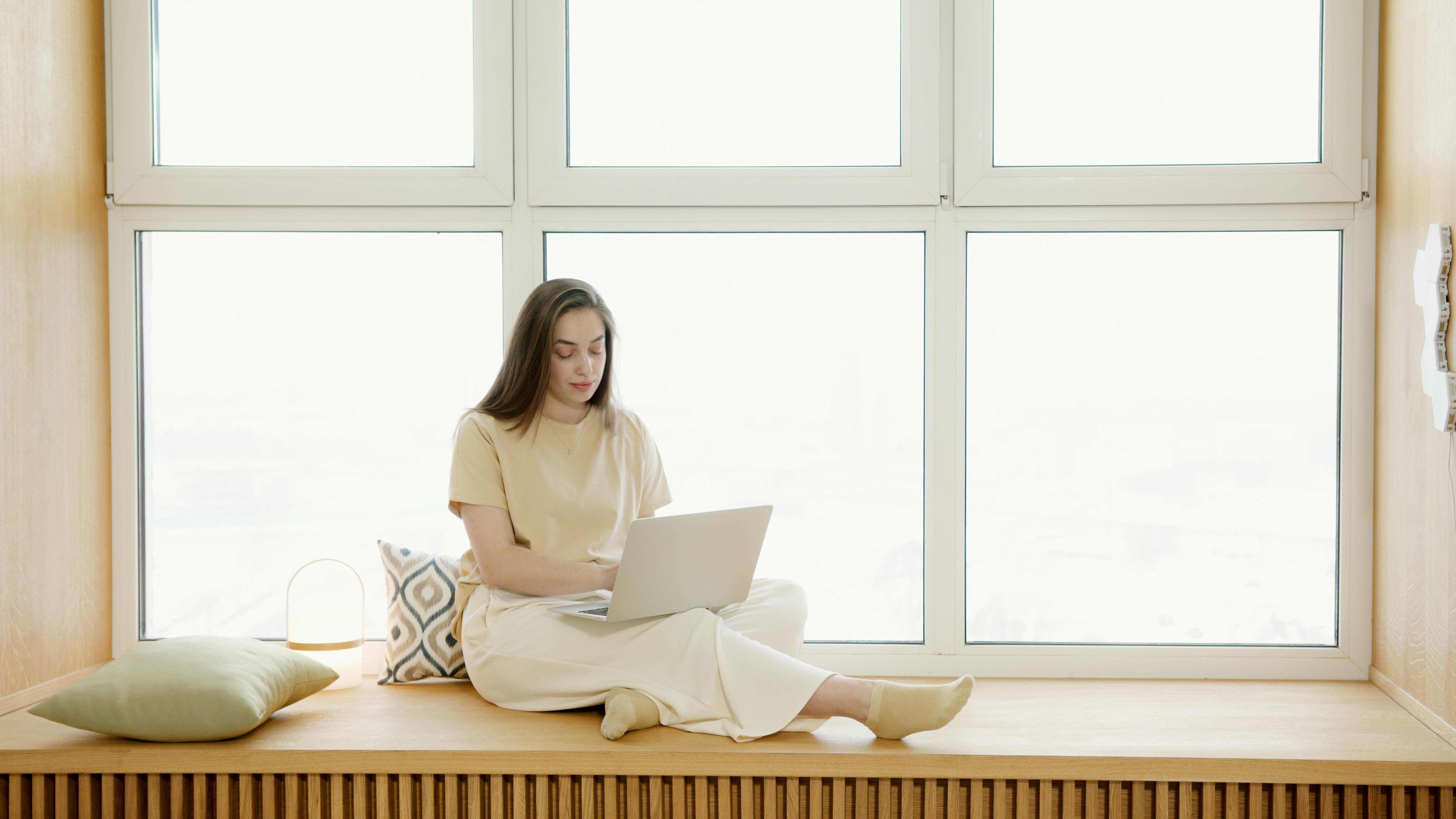 Quiet sunlit moment in a residential treatment setting